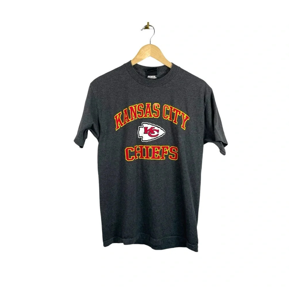 NFL Official Men’s Kansas City Chiefs Tee in Grey Size M